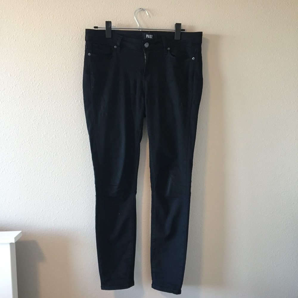 Paige Black Skinny Jeans